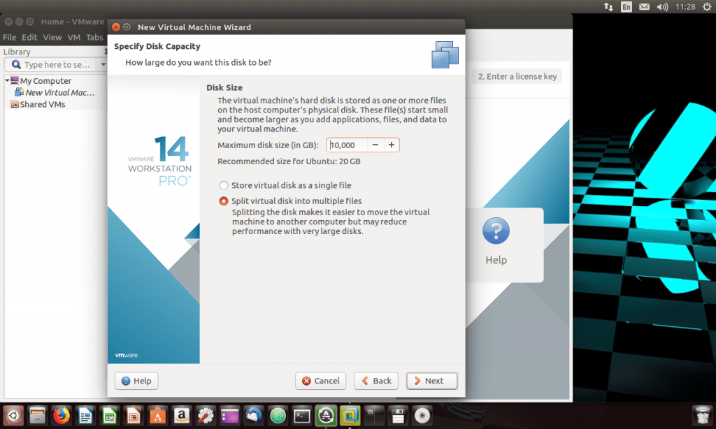 установка VMware на ubuntu
