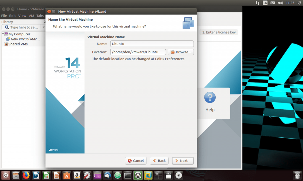 установка VMware на ubuntu