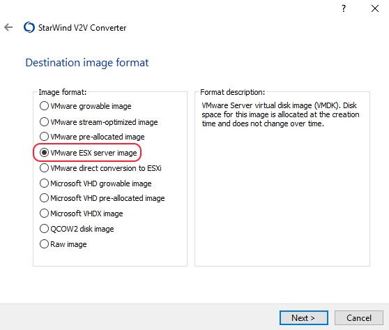 StarWind V2V Converter